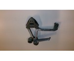 Kawasaki GPX600R Schetsplaat linksachter met voetsteun